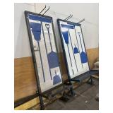 Lot of 2- PPE & Maintenance Shadow Boards