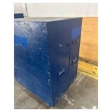 Wood Construction Box on Casters