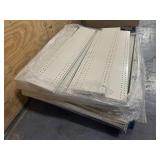Pallet of 48" W x 9-1/2" D Retail Shelves