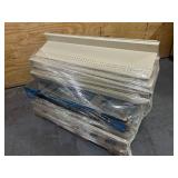 Pallet of 48" W x 10" D Retail Shelving
