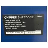 Powerhorse Wood Chipper/Shredder, 212cc Powerhorse OHV Engine, 3in. Chipping Capacity