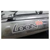 OLD TOWN LOON 106 ANGLER PADDLE KAYAK PLUS EXTRAS