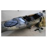 OLD TOWN LOON 126 ANGLER PADDLE KAYAK PLUS XTRAS
