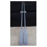 FEATHER LIGHT OARS WITH OAR LOCKS