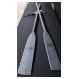 FEATHER LIGHT OARS WITH OAR LOCKS