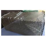 BLACK RUBBER COATED MINNOW TRAP