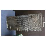 BLACK RUBBER COATED MINNOW TRAP