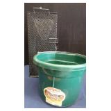 BLACK RUBBER COATED MINNOW TRAP