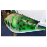 MESH LARGEMOUTH BASS BIRDFEEDER PLANO TACKLE BOX.