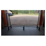 LARGE METAL WOOD RACK