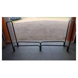LARGE METAL WOOD RACK