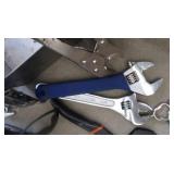 ASSORTED TOOLS IN WELDED STAINLESS BOX