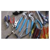 ASSORTED TOOLS IN WELDED STAINLESS BOX