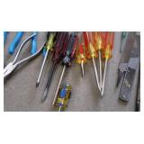 ASSORTED TOOLS IN WELDED STAINLESS BOX