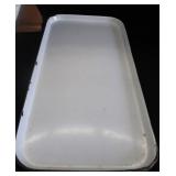 ENAMELWARE WASHTUB AND TRAY