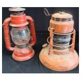 VINTAGE OIL LAMPS