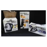 3 NIB HAMILTON BEACH KITCHEN APPLIANCES
