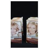21 BOXES OF LADIES HAIR COLOR