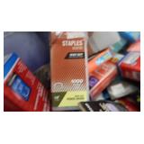 HUGE BIN OF NEW ASSORTED STAPLES