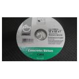 11 NEW CONCRETE SAW BLADES
