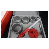 NIB TUNGSTEN CARBIDE HOLESAW KIT