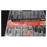 NIB CHISEL/PUNCH SET AND 1" BRAD AIR NAILER