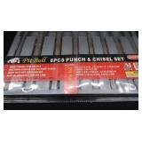 NEW CHISEL/PUNCH SET BY PIT BULL / BRAD AIR NAILER