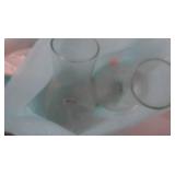 HUGE BOX OF ASSORTED GLASS AND METAL LIGHT GLOBES