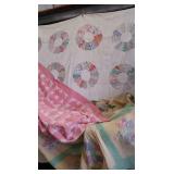 3 VINTAGE / ANTIQUE QUILTS