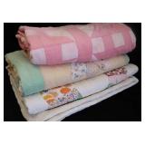 3 VINTAGE / ANTIQUE QUILTS