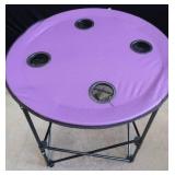 2 NEW MYSTIC TAILGATE FOLDING POP UP TABLES