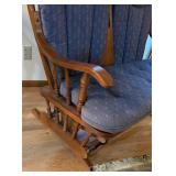 Double Seater Wooden Glider Bench