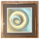 Manifestations Optical Illusionary Shimmery Framed Print