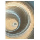 Manifestations Optical Illusionary Shimmery Framed Print