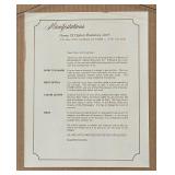 Manifestations Optical Illusionary Shimmery Framed Print