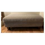 Neutral Upholstered Ottoman