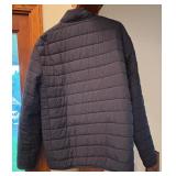 Navy Blue Puffer Coat by Voyager