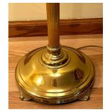 Elegant Brass Floor Lamp