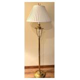 Elegant Brass Floor Lamp