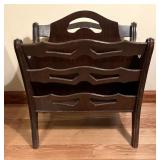 Vintage Literature Stand