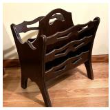 Vintage Literature Stand