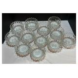 Twelve Vintage Fostoria Bowls