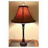 Table Lamp with Dragonfly Motif Shade