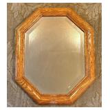 Decorative Wooden Framed Wall  Mirror