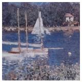 "The Bassin at Arenteuil" Print by Claude Monet