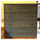 Vintage Four Drawer Painted Dresser