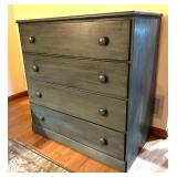 Vintage Four Drawer Painted Dresser