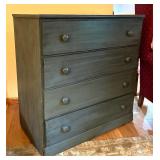 Vintage Four Drawer Painted Dresser