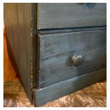 Vintage Four Drawer Painted Dresser