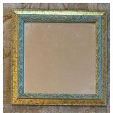 Pair of Golden Accented Mirrors